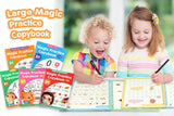 CraftSR™ Magic Practice Copybook Set | Reusable Handwriting Practice Books with Pen & Refills | Fun Learning for Kids